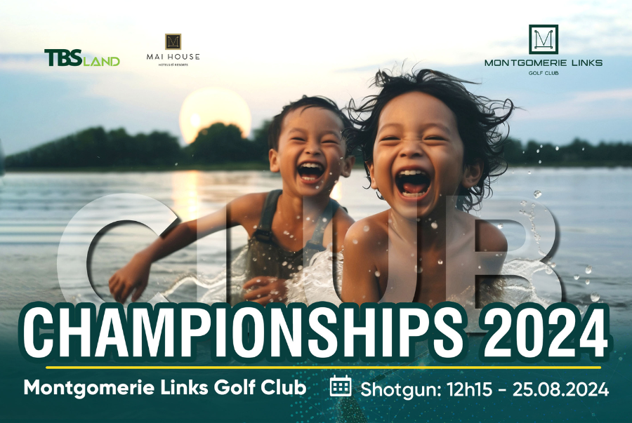 KHỞI TRANH GIẢI VÔ ĐỊCH CÂU LẠC BỘ MONTGOMERIE LINKS 2024 CÙNG DỰ ÁN LỚP HỌC BƠI MIỄN PHÍ CHO TRẺ EM NGHÈO TỈNH QUẢNG NAM